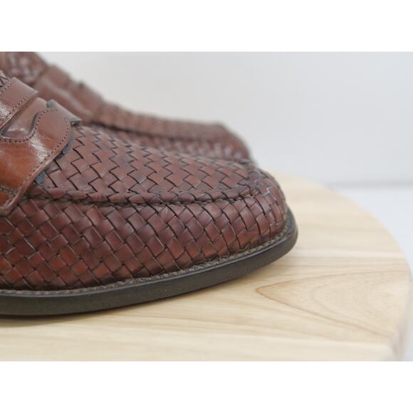 Burberry woven‎ leather loafters Dress Shoe Size 41 Brown Made in Italy main image 11